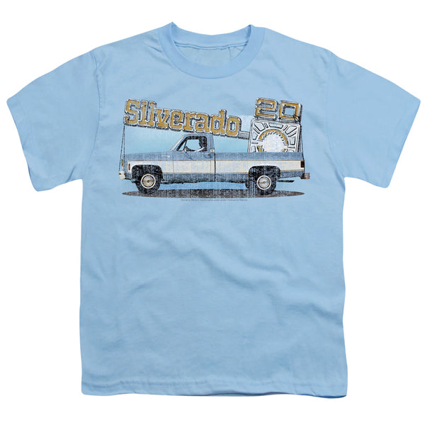 Chevrolet - Old Silverado Sketch Youth Short Sleeve