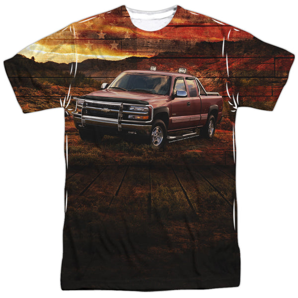 Chevrolet - Silverado In The Mud Adult Regular Fit Short Sleeve 100% Poly