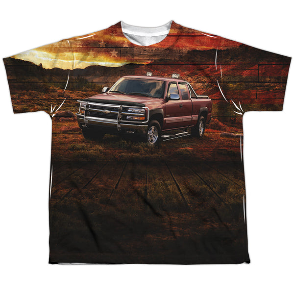 Chevrolet - Silverado In The Mud Youth Short Sleeve 100% Poly