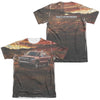 Chevrolet - Silverado In The Mud (Front - Back Print) Adult Regular Fit Short Sleeve 65 - 35 Poly - Cotton