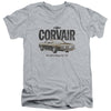 Chevrolet - Retro Corvair Adult Slim Fit V Neck Cotton