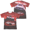 Chevrolet - Silver Bullet (Front - Back Print) Adult Regular Fit Short Sleeve 65 - 35 Poly - Cotton