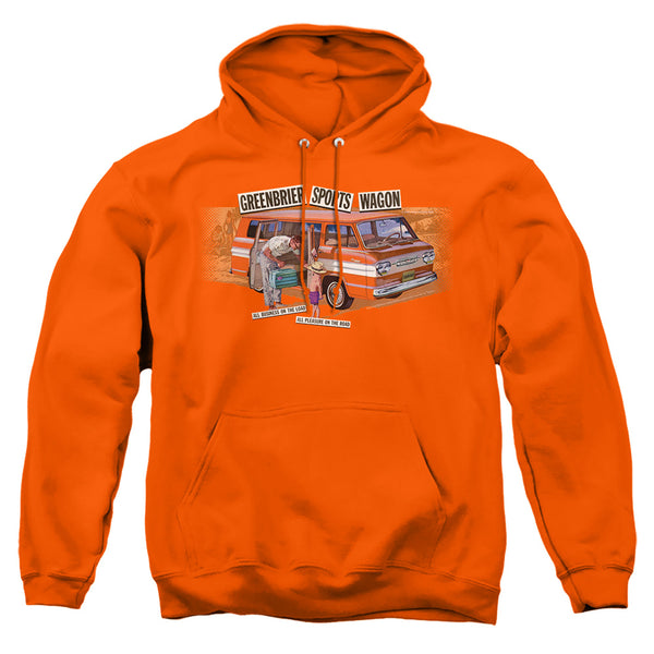 Chevrolet - Greenbrier Corvair Sport Wagon Adult Pullover Hoodie