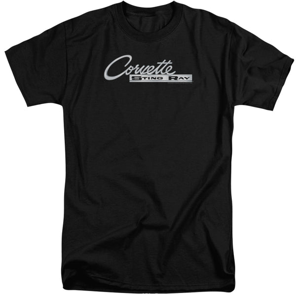 Chevrolet - Chrome Stingray Logo Adult Tall Fit Short Sleeve