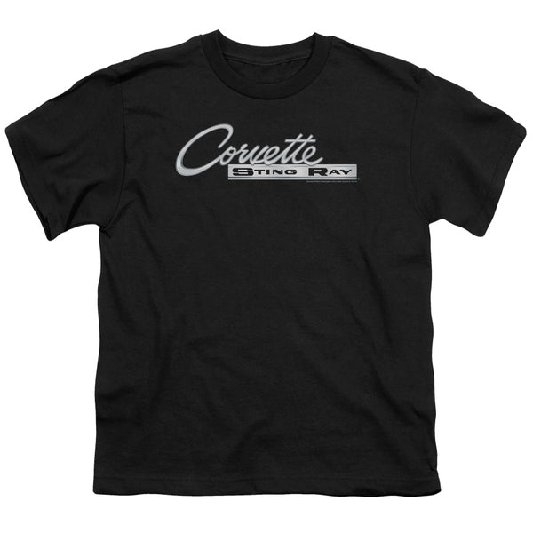 Chevrolet - Chrome Stingray Logo Youth Short Sleeve