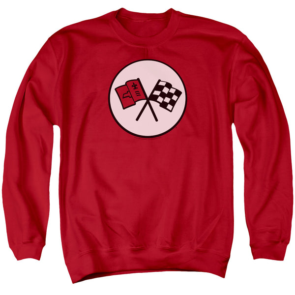 Chevrolet - 2nd Gen Vette Logo Adult Crewneck Sweatshirt