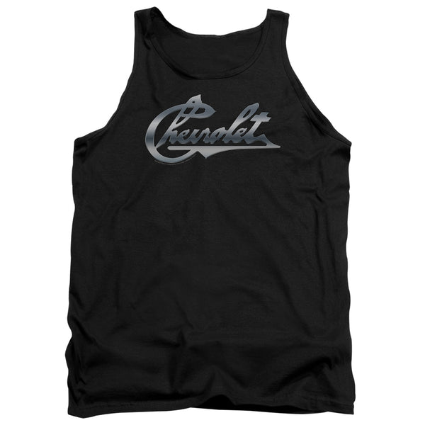 Chevrolet - Chrome Vintage Chevy Bowtie Adult Tank Top
