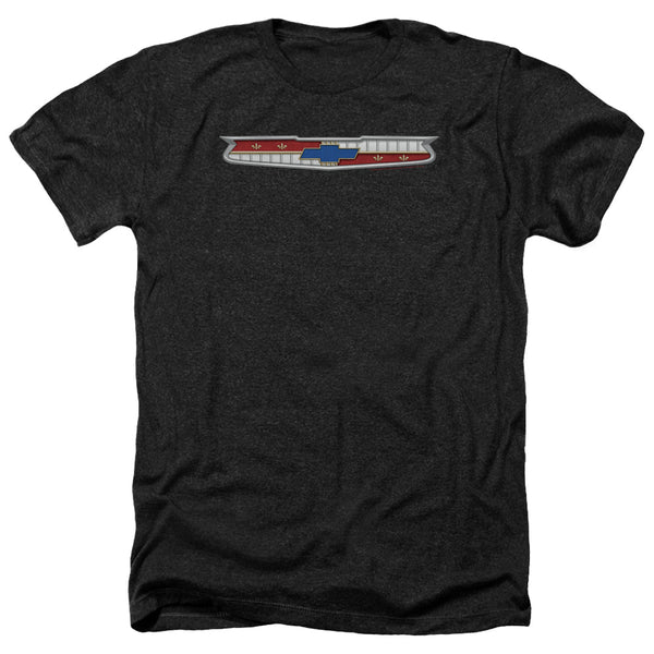 Chevrolet - 56 Bel Air Emblem Adult Regular Fit Heather Short Sleeve