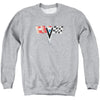 Chevrolet - 2nd Gen Vette Nose Emblem Adult Crewneck Sweatshirt