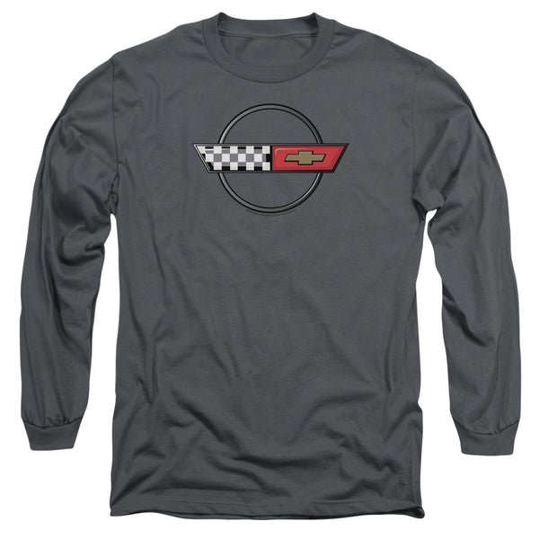 Chevrolet - 4Th Gen Vette Logo Adult Long Sleeve