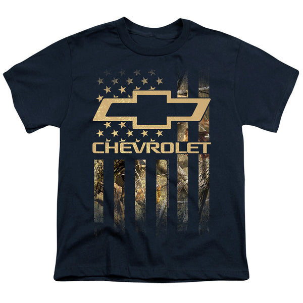 Chevrolet - Camo Flag Youth Short Sleeve