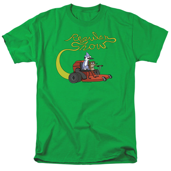 Regular Show - Mower Adult Regular Fit Short Sleeve