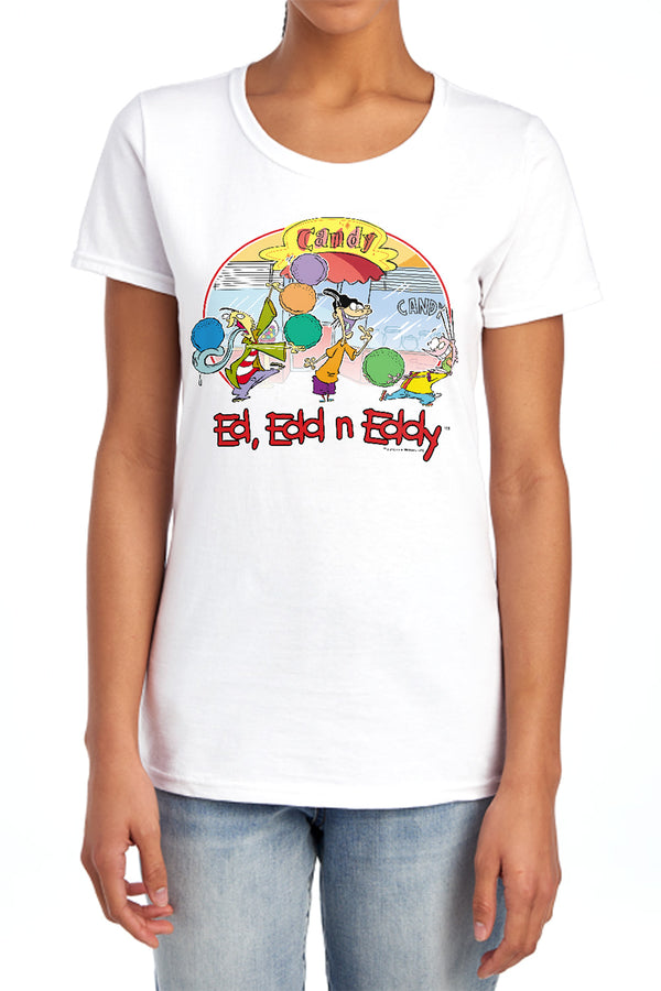 Ed Edd Eddy - Jawbreakers Women's Short Sleeve