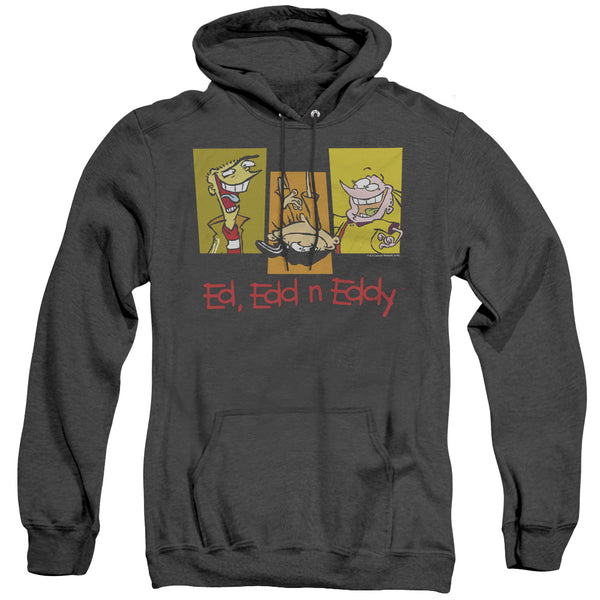 Ed Edd Eddy - 3 Eds Adult Heather Hoodie