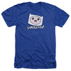 Adventure Time - Shmowzow Adult Regular Fit Heather Short Sleeve