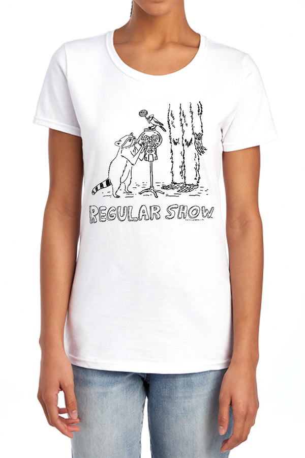 The Regular Show - Tattoo Art Women's Short Sleeve