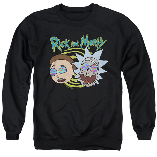 Rick And Morty - Blown Minds Adult Crewneck Sweatshirt