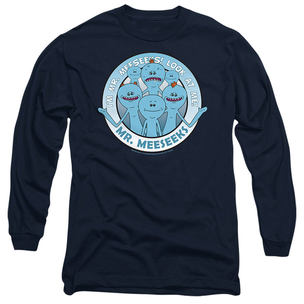 Rick And Morty - Mr Meeseeks Adult Long Sleeve