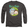 Rick And Morty - Floating Heads Adult Long Sleeve
