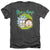 Rick And Morty - Floating Heads Adult Regular Fit Heather Short Sleeve
