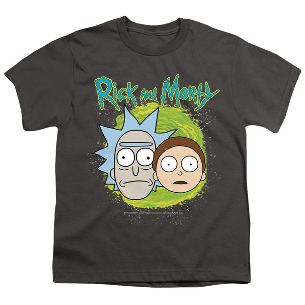 Rick And Morty - Floating Heads Youth Short Sleeve