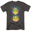 Rick And Morty - Portal Eyes Adult Regular Fit Short Sleeve