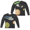 Rick And Morty - Rick And Morty In Space L - S Adult Poly Crew