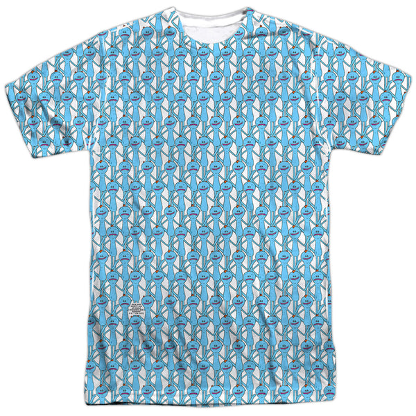 Rick And Morty - Mr Meeseeks Adult Regular Fit Short Sleeve 100% Poly