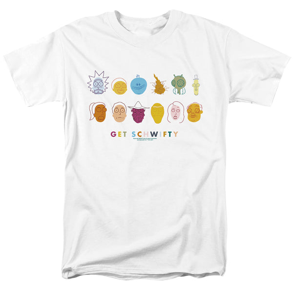 Rick And Morty - Get Schwifty Adult Regular Fit Short Sleeve
