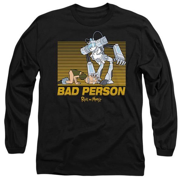 Rick And Morty - Bad Person Adult Long Sleeve