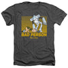 Rick And Morty - Bad Person Adult Regular Fit Heather Short Sleeve