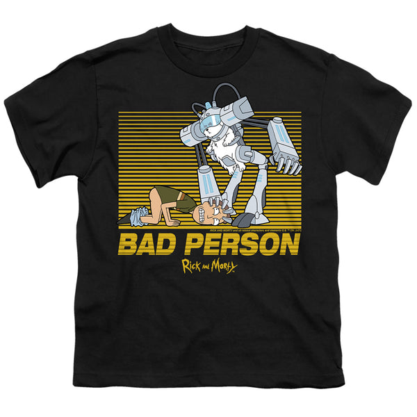 Rick And Morty - Bad Person Youth Short Sleeve