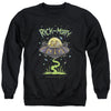 Rick And Morty - Drunk Rick Ship Adult Crewneck Sweatshirt