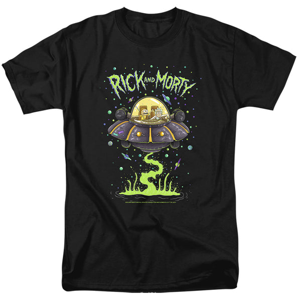 Rick And Morty - Drunk Rick Ship Adult Regular Fit Short Sleeve