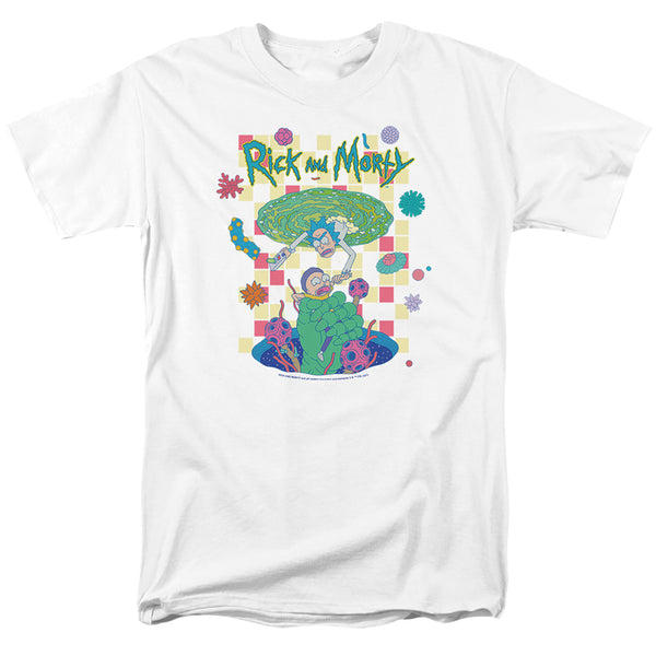 Rick And Morty - Falling Portals Adult Regular Fit Short Sleeve