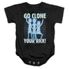Rick And Morty - Go Clone Your Rick Infant Snapsuit