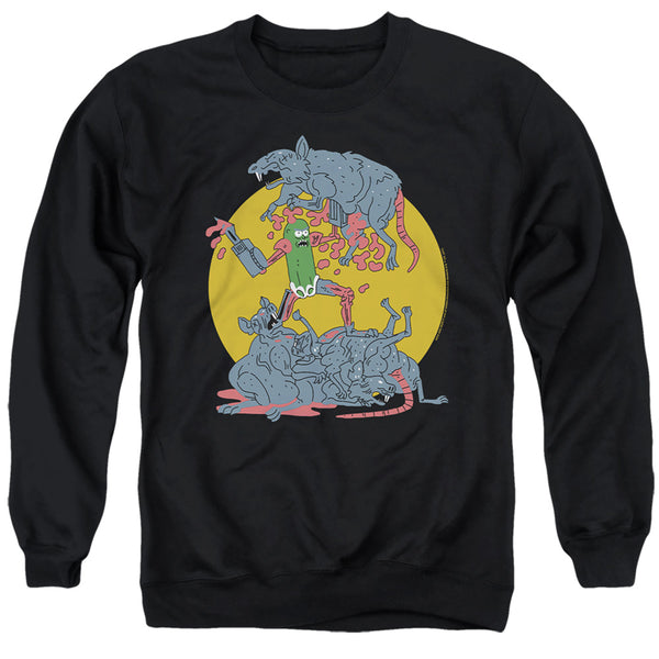 Rick And Morty - The Adventures Of Pickle Rick Adult Crewneck Sweatshirt