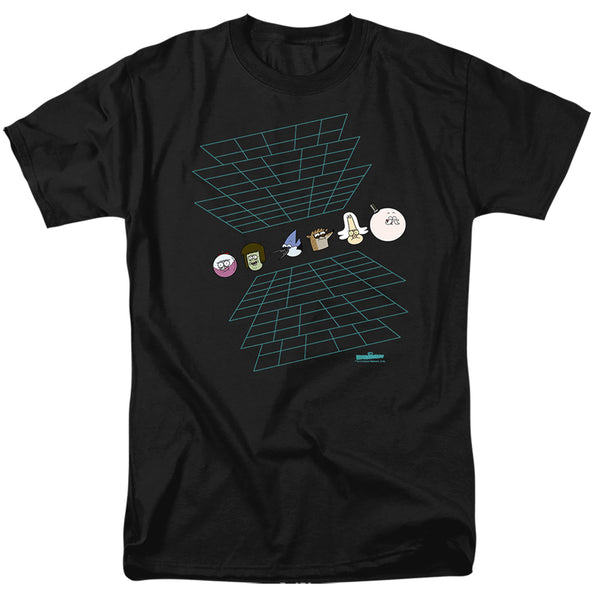 The Regular Show - Regular Grid Adult Regular Fit Short Sleeve