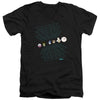 The Regular Show - Regular Grid Adult Slim Fit V Neck Cotton