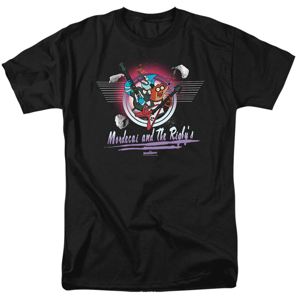 The Regular Show - Mordecai & The Rigbys Adult Regular Fit Short Sleeve