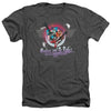 The Regular Show - Mordecai & The Rigbys Adult Regular Fit Heather Short Sleeve