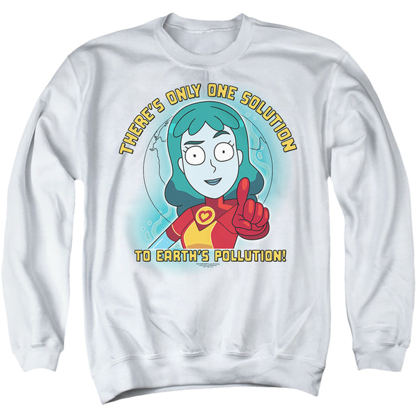 Rick And Morty - Planetina Adult Crewneck Sweatshirt