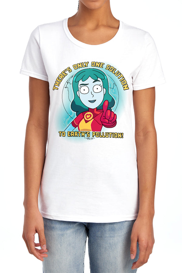 Rick And Morty - Planetina Women's Short Sleeve