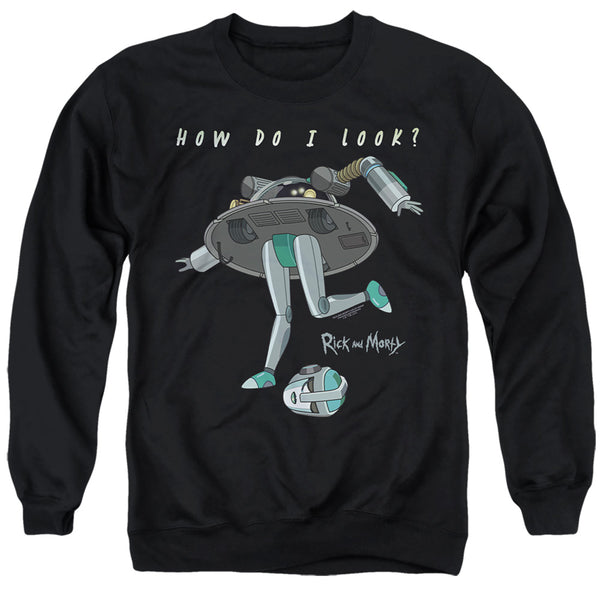 Rick And Morty - How Do I Look? Adult Crewneck Sweatshirt