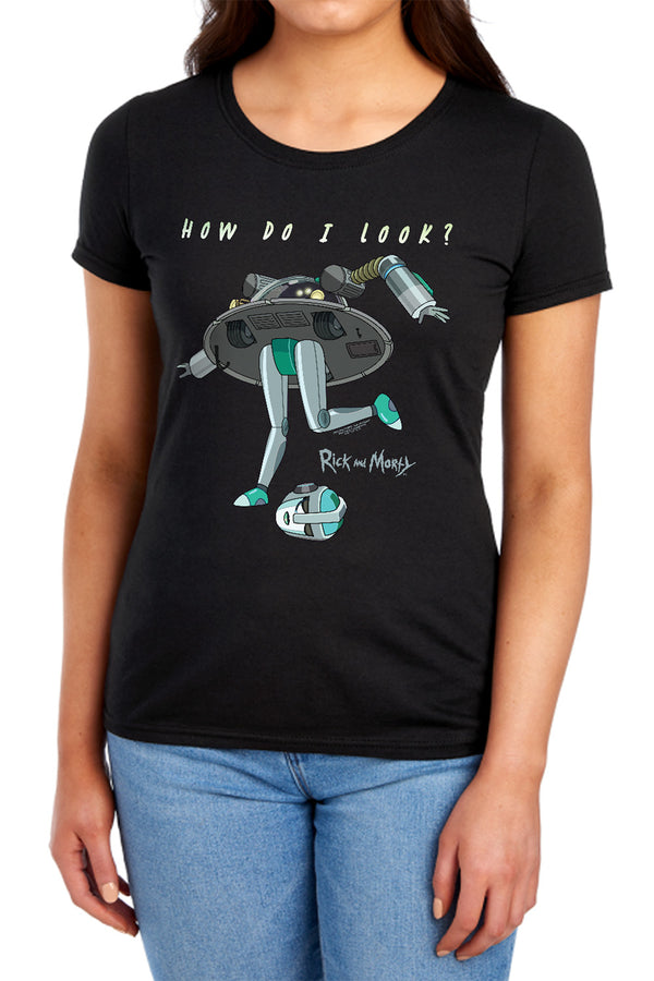 Rick And Morty - How Do I Look? Women's Short Sleeve