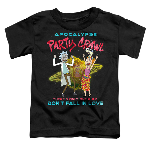 Rick And Morty - Apocalypse Party Crawl Toddler Short Sleeve