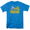 Adventure Time - Jakes Friends Adult Regular Fit Short Sleeve