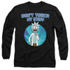 Rick And Morty - Don'T Touch Adult Long Sleeve