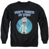 Rick And Morty - Don'T Touch Adult Crewneck Sweatshirt