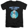 Rick And Morty - Don'T Touch Adult Slim Fit V Neck Cotton